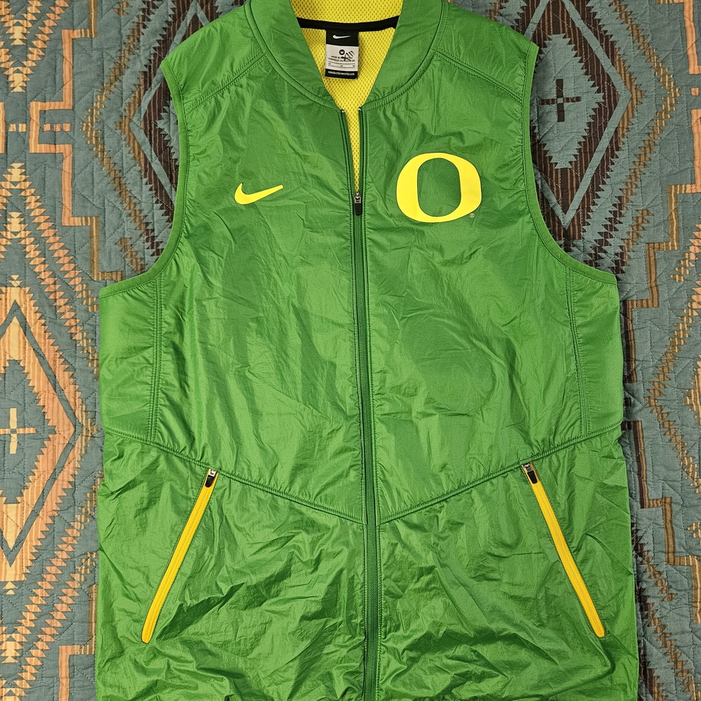 Nike‎ Apple Green Oregon Ducks Vest
